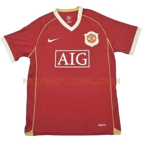 primera camiseta manchester united 2005-2006 hombre