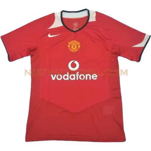 primera camiseta manchester united 2006-2007 hombre