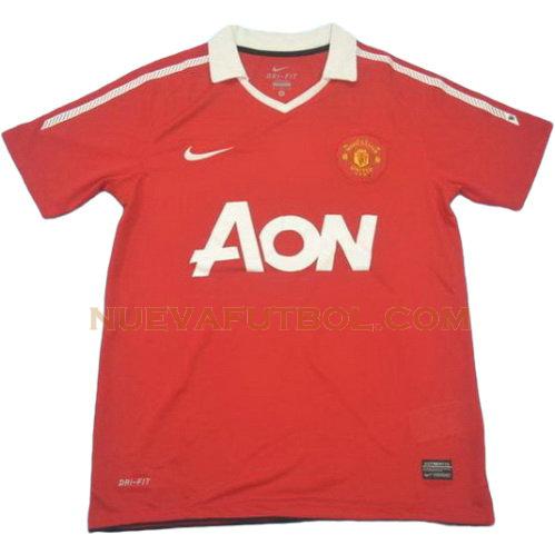 primera camiseta manchester united 2010-2011 hombre