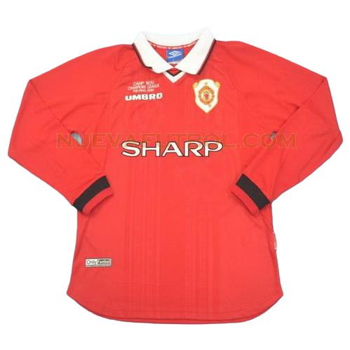 primera camiseta manchester united ml 1999 hombre