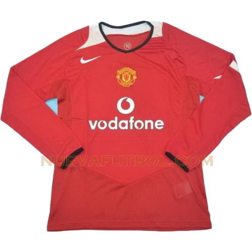 primera camiseta manchester united ml 2006-2007 hombre