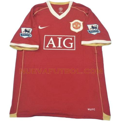 primera camiseta manchester united pl 2005-2006 hombre