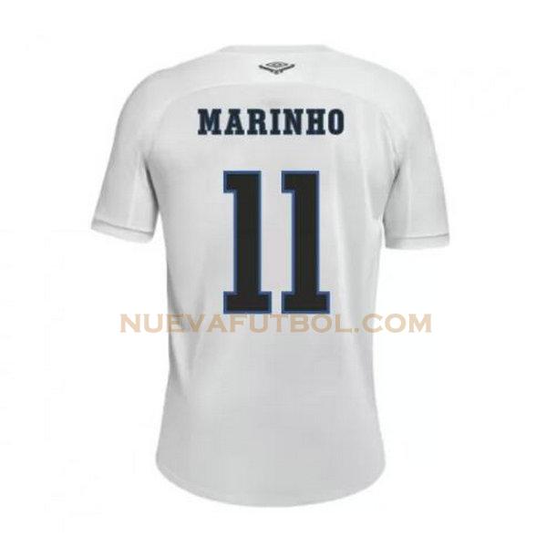 primera camiseta marinho 11 santos fc 2020-2021 blanco hombre