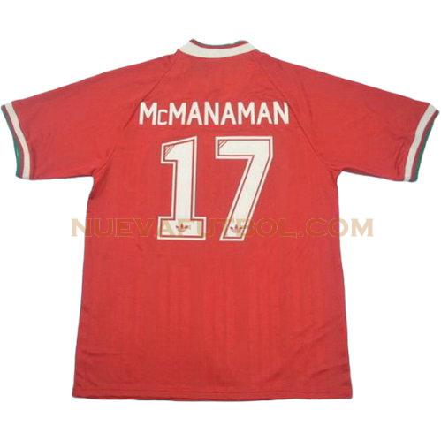 primera camiseta mc manaman 7 liverpool 1993-1995 hombre