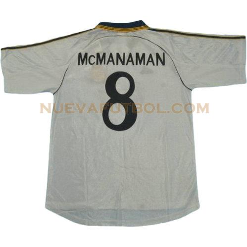 primera camiseta mc manaman 8 real madrid 1999-2000 hombre