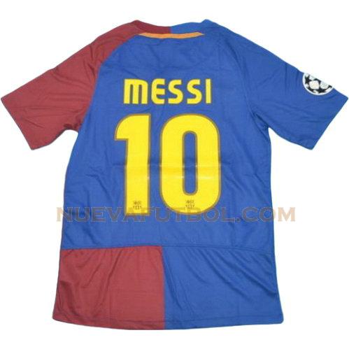 primera camiseta messi 10 barcelona 2008-2009 hombre