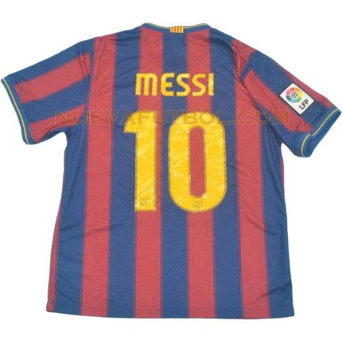 primera camiseta messi 10 barcelona 2009-2010 hombre