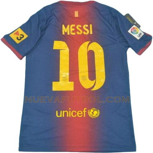primera camiseta messi 10 barcelona lfp 2012-2013 hombre