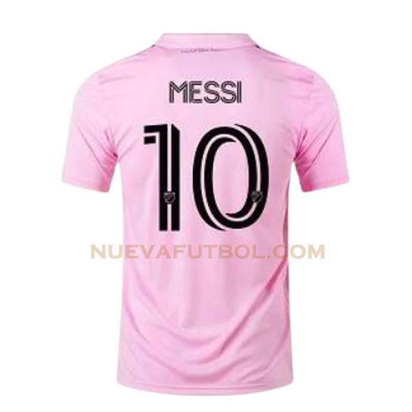 primera camiseta messi 10 inter miami cf 2023 2024 rosa hombre