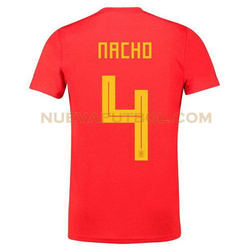 primera camiseta nacho 4 españa 2018 hombre