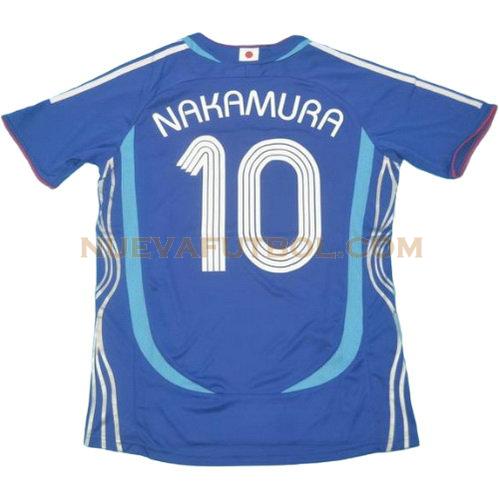 primera camiseta nakamura 10 japón copa mundial 2006 hombre