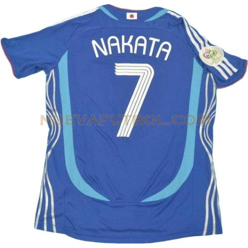 primera camiseta nakata 7 japón copa mundial 2006 hombre