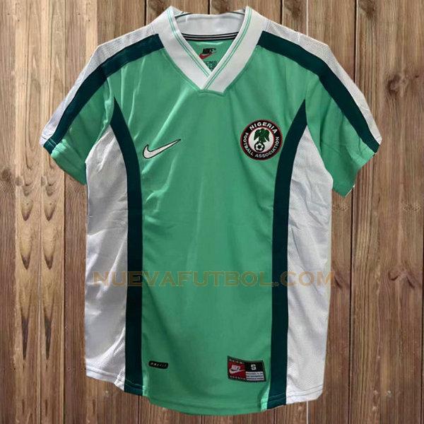 primera camiseta nigeria 1998 verde