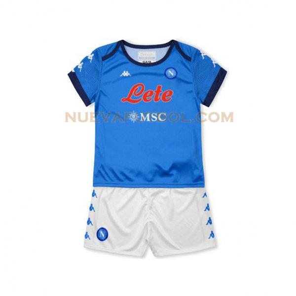 primera camiseta nápoles 2020-2021 azul niño