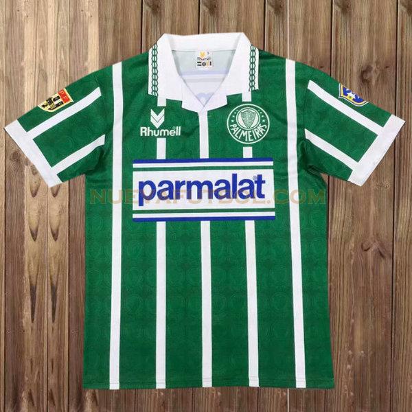 primera camiseta palmeiras 1993-1994 verde hombre