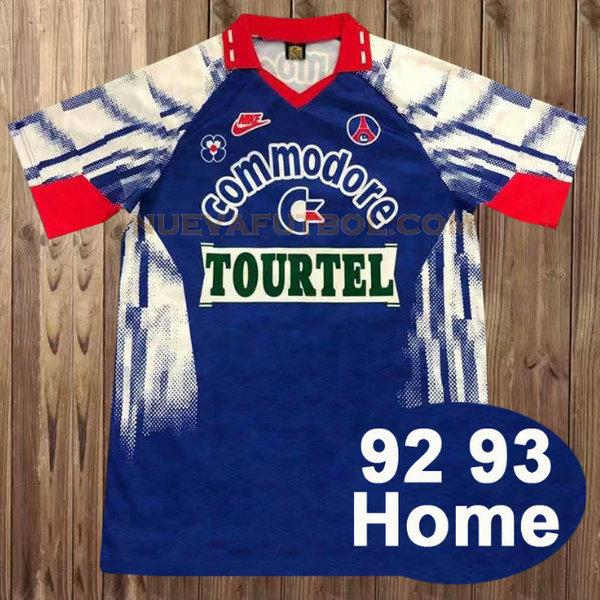 primera camiseta paris saint germain 1992-1993 azul