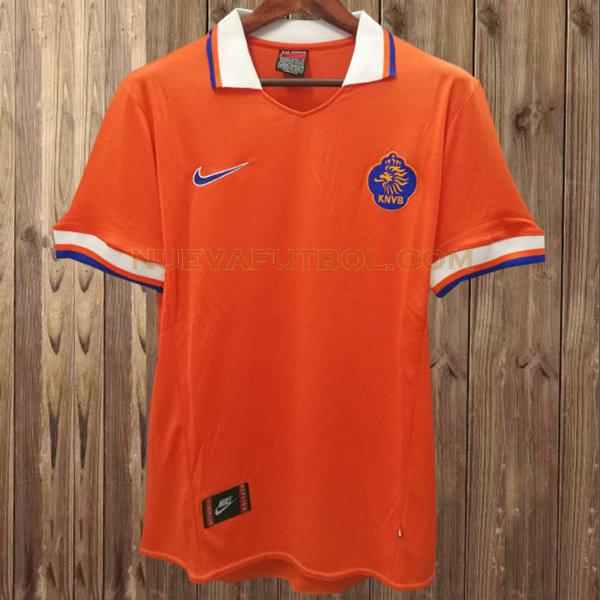 primera camiseta países bajos 1997 naranja
