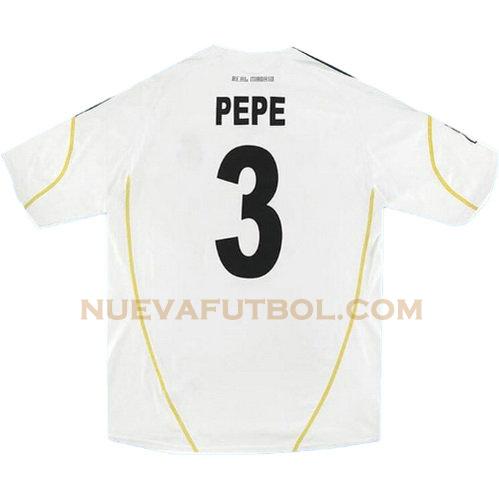 primera camiseta pepe 3 real madrid 2009-2010 hombre