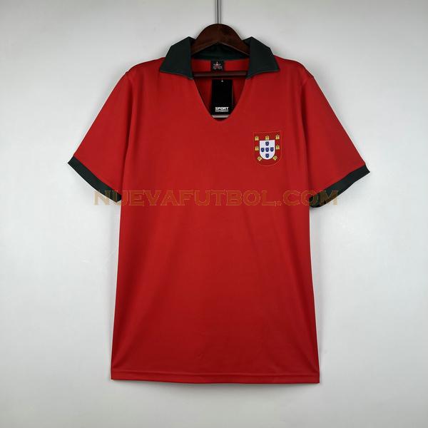 primera camiseta portugal 1972 rojo hombre
