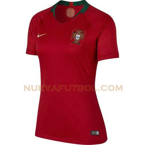primera camiseta portugal 2018 mujer