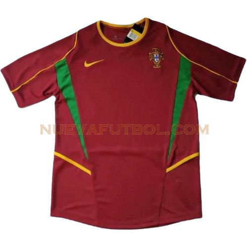 primera camiseta portugal copa mundial 2002 hombre