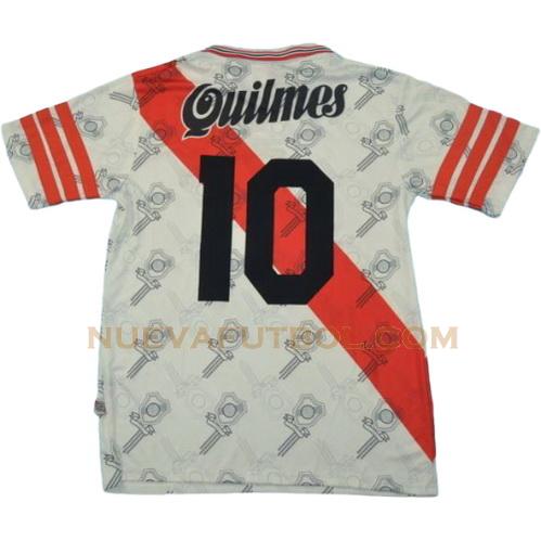 primera camiseta quilmes 10 river plate 1996 hombre