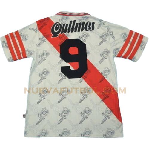 primera camiseta quilmes 9 river plate 1996 hombre