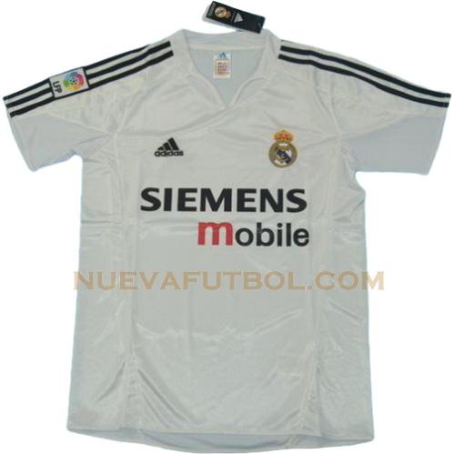 primera camiseta real madrid 2003-2004 hombre