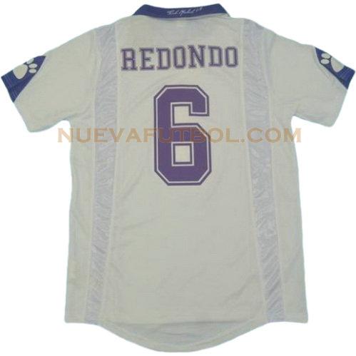 primera camiseta redondo 6 real madrid 1997-1998 hombre