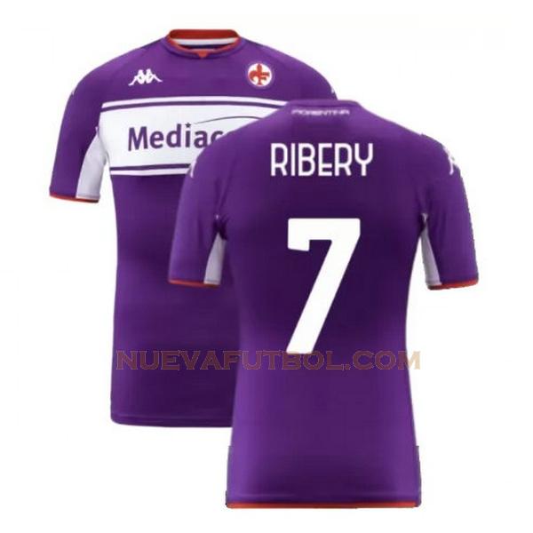 primera camiseta ribery 7 fiorentina 2021 2022 púrpura hombre