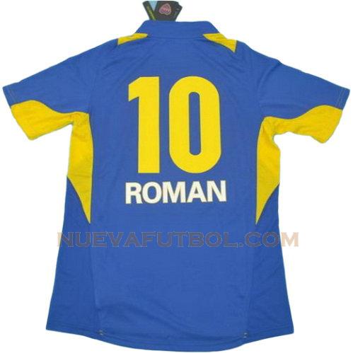 primera camiseta roman 10 boca juniors 2005 hombre