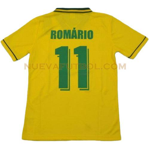 primera camiseta romario 11 brasil copa mundial 1994 hombre