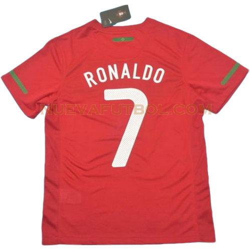primera camiseta ronaldo 7 portugal copa mundial 2010 hombre