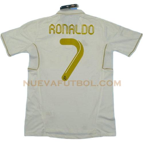 primera camiseta ronaldo 7 real madrid 2011-2012 hombre