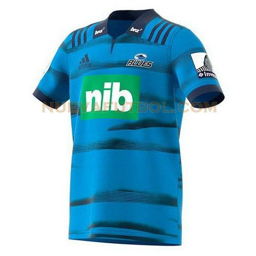 primera camiseta rugby blues 2018 azul hombre