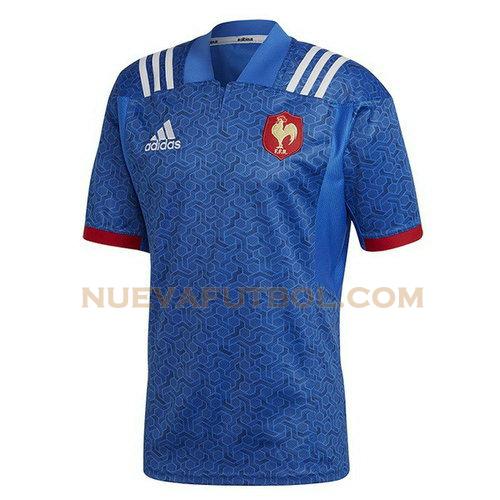 primera camiseta rugby francia 2018 azul hombre