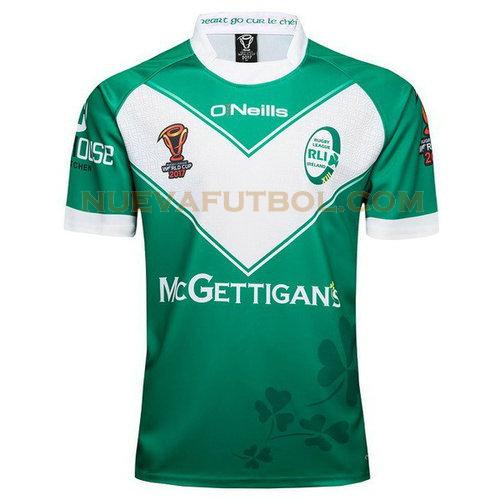 primera camiseta rugby irlanda 2017-2018 verde hombre