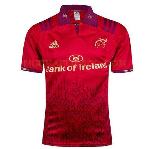 primera camiseta rugby munster 2017-2018 rojo hombre