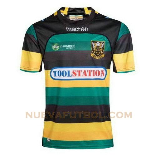 primera camiseta rugby northampton saints 2017-2018 verde hombre