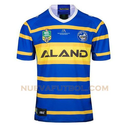 primera camiseta rugby parramatta eels 2018 azul hombre