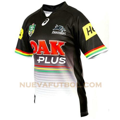 primera camiseta rugby penrith panthers 2017 negro hombre