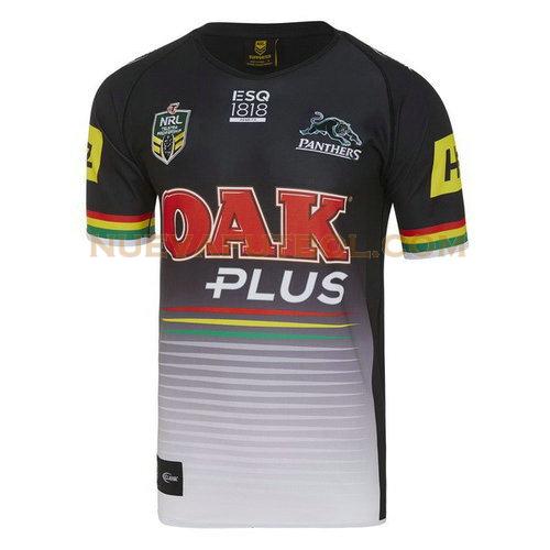 primera camiseta rugby penrith panthers 2018 negro hombre