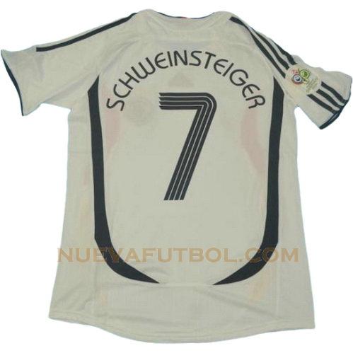 primera camiseta schweinsteiger 7 alemania copa mundial 2006 hombre