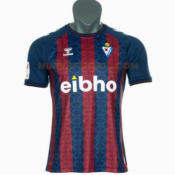 primera camiseta sd eibar player 2023 2024 rojo azul hombre