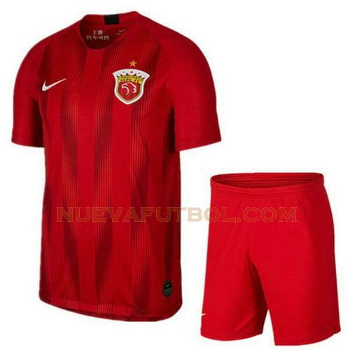primera camiseta shanghai sipg 2019-2020 niño