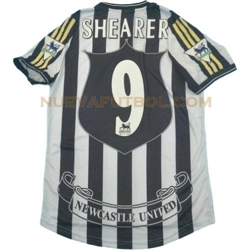 primera camiseta shearer 9 newcastle united 1997-1999 hombre