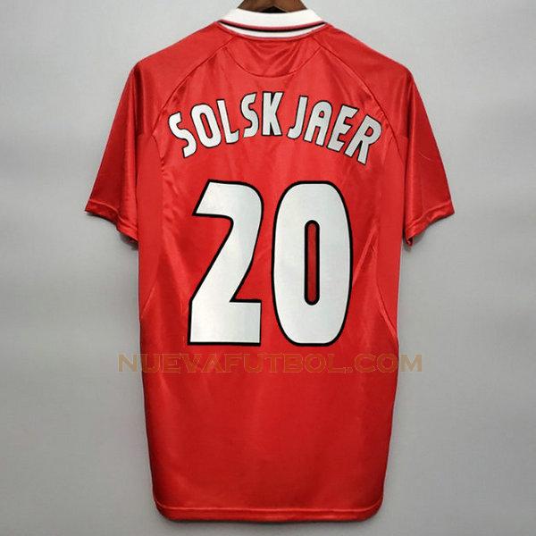 primera camiseta solskjaer 20 manchester united 2019-2020 rojo hombre