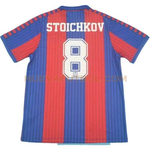 primera camiseta stoichkov 8 barcelona 1991-1992 hombre