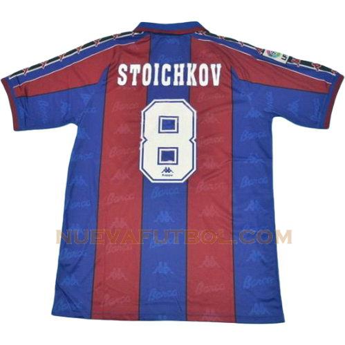 primera camiseta stoichkov 8 barcelona 1996-1997 hombre