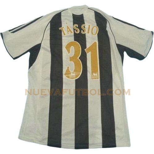 primera camiseta tassio 31 newcastle united 2005-2006 hombre
